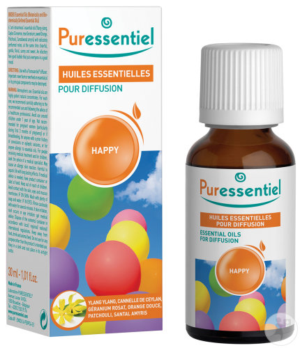 Puressentiel Happy Huiles Essentielles Pour Diffusion Flacon 30ml