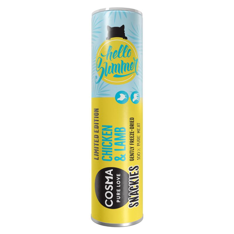 Édition spéciale Friandises lyophilisées Cosma Snackies