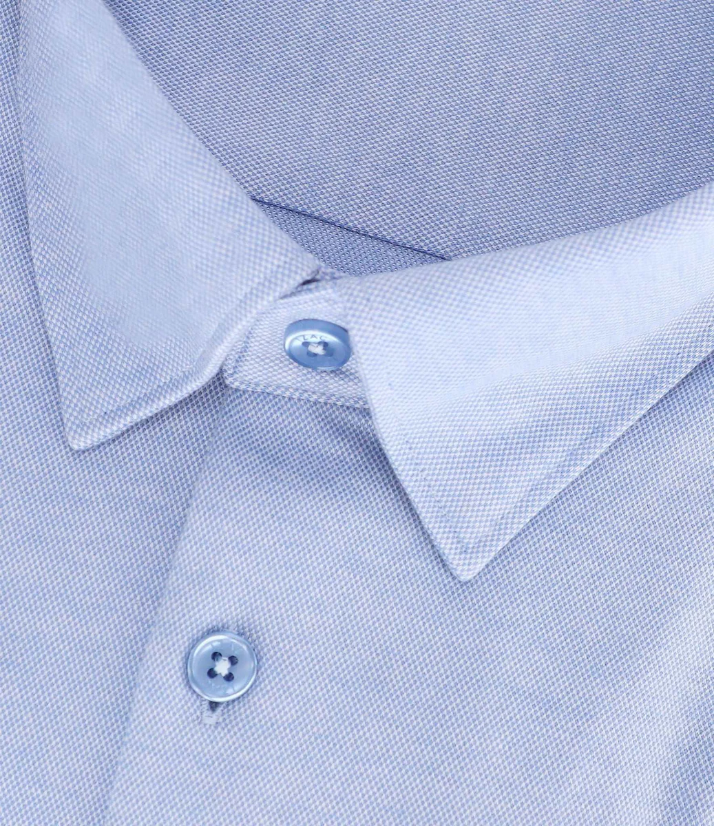 Chemise ville en maille ciel PACOME