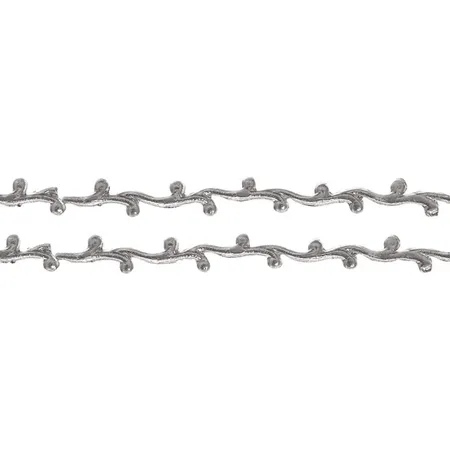 Knorr Prandell Wachsranke Zierstreifen Ranke Silber, 19 cm, 2 Stück