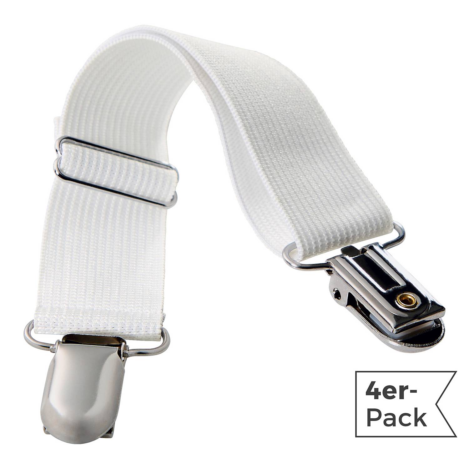 Bettlakenspanner im 4er-Pack