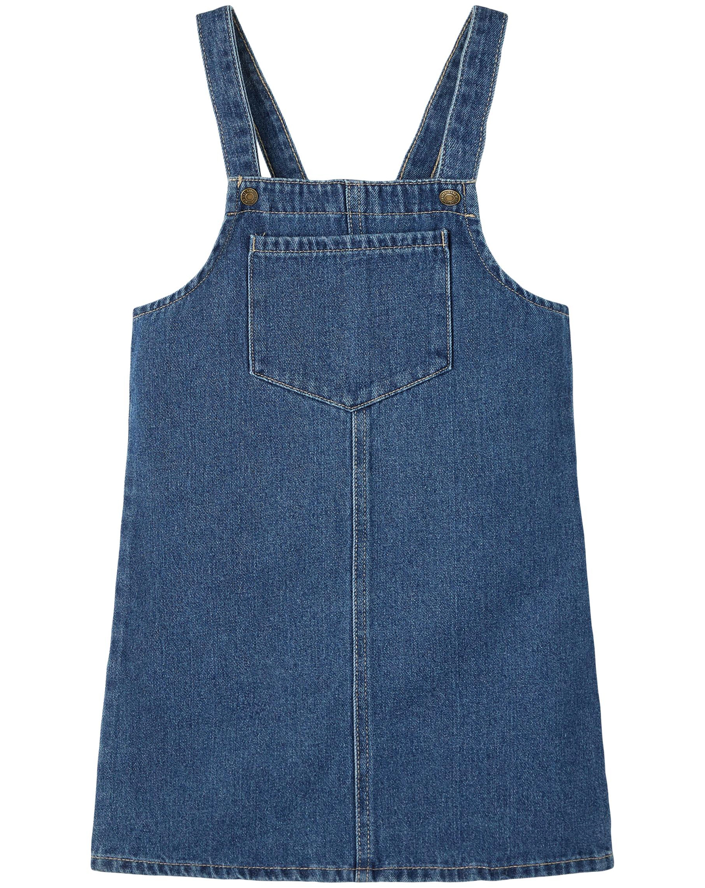Jeans-Latzkleid NKFJESSIE DNM in medium blue