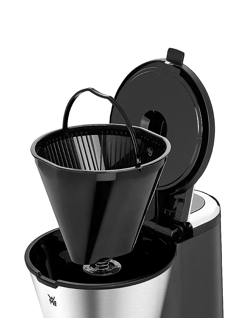 WMF Küchenminis Aroma Filterkaffeemaschine (5 Tassen) silber