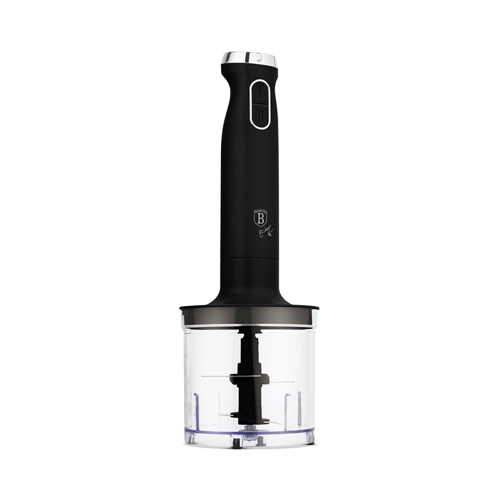 Berlinger Haus Stabmixer Set 6-teilig Black Silver Collection