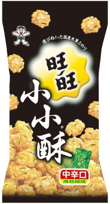 Want Want Mini Rijstpops Crackers Zeewier 60g