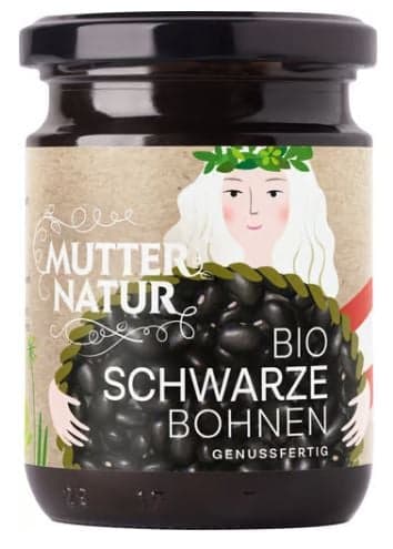 Mutter Natur BIO Schwarze Bohnen genussfertig