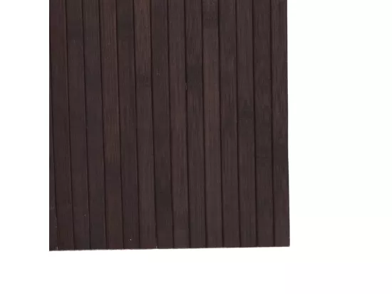 Cloison de séparation marron foncé 165x400 cm bambou