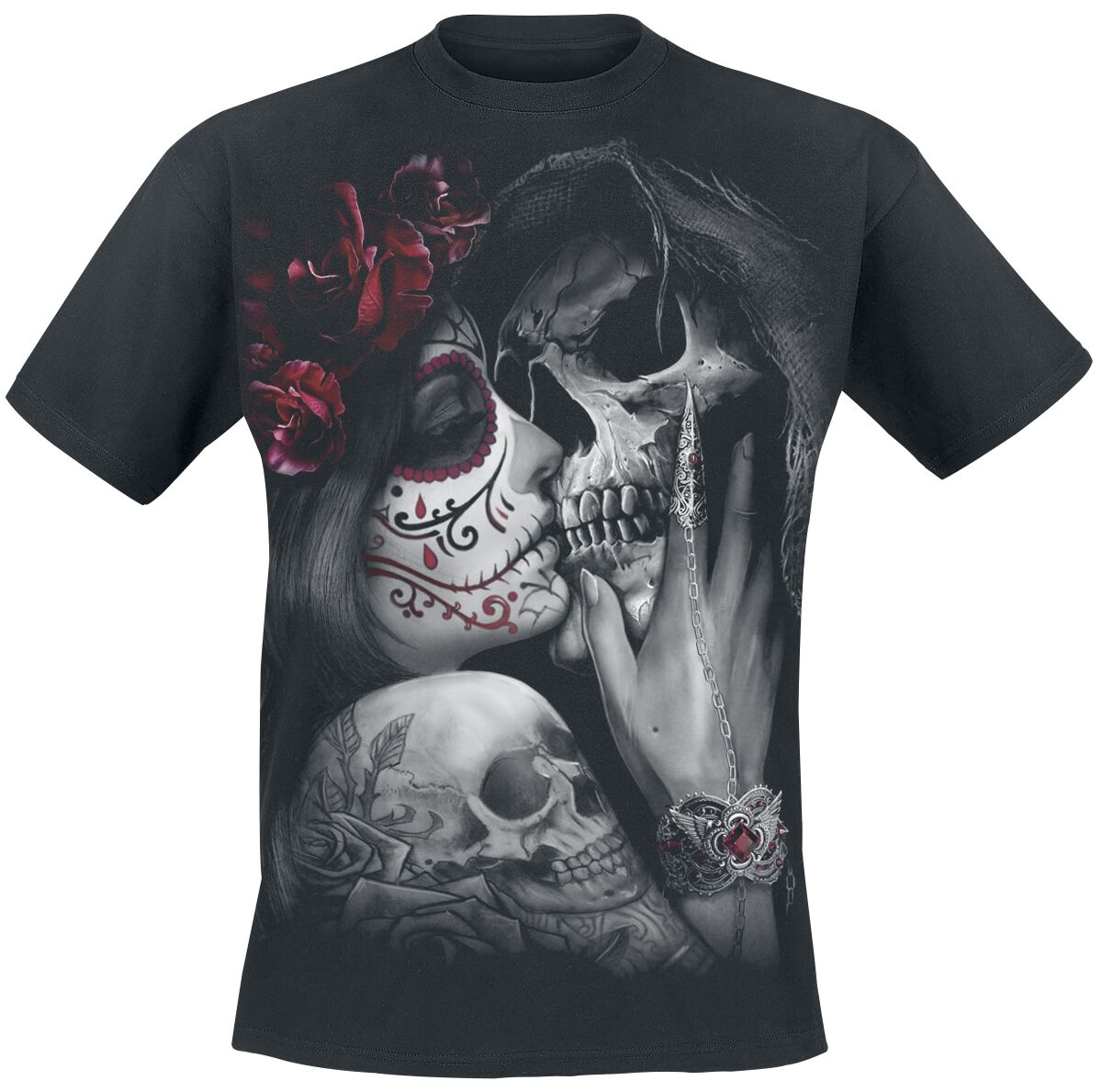 Dead Kiss | Spiral T-Shirt Manches courtes