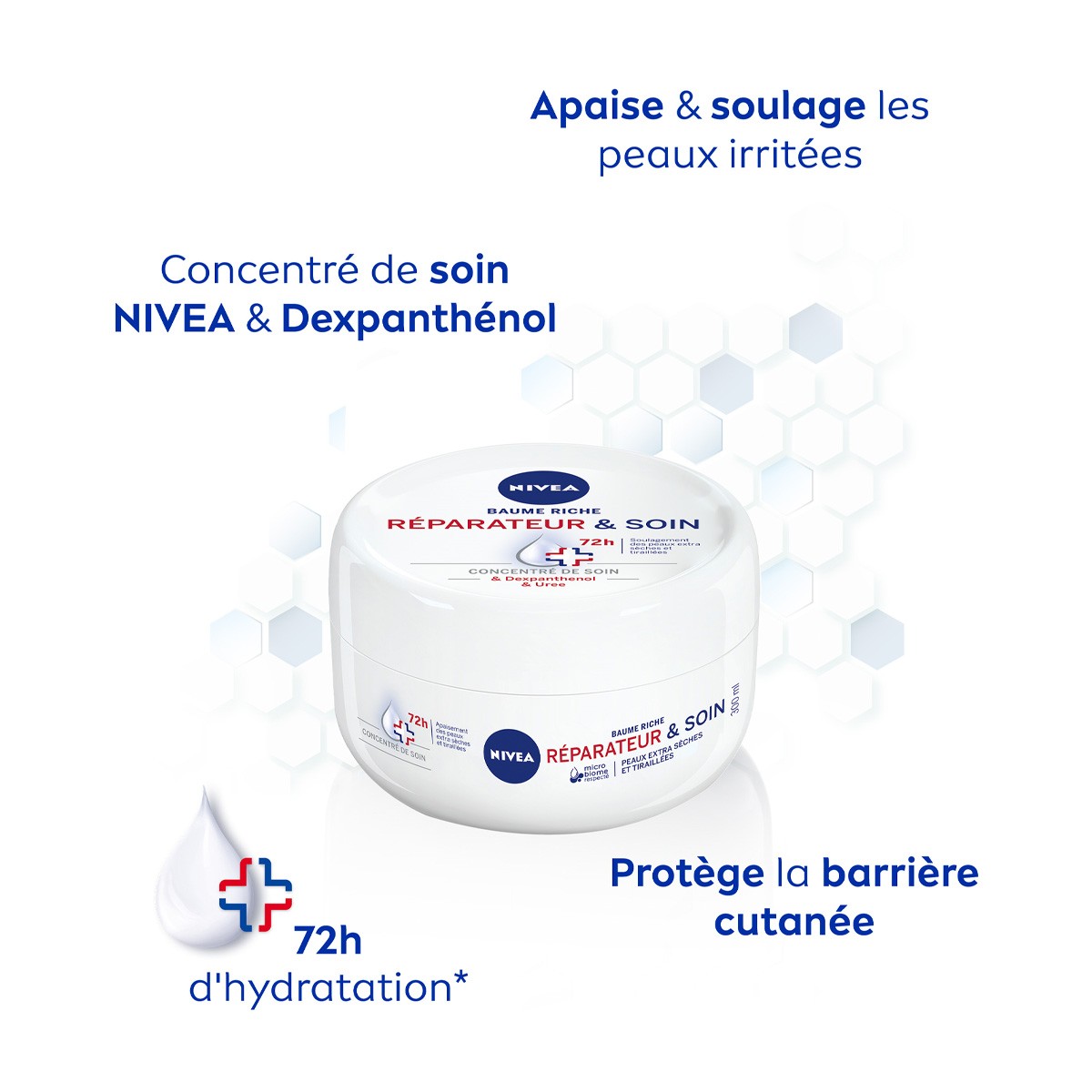Baume riche réparateur & soin - 300 ml