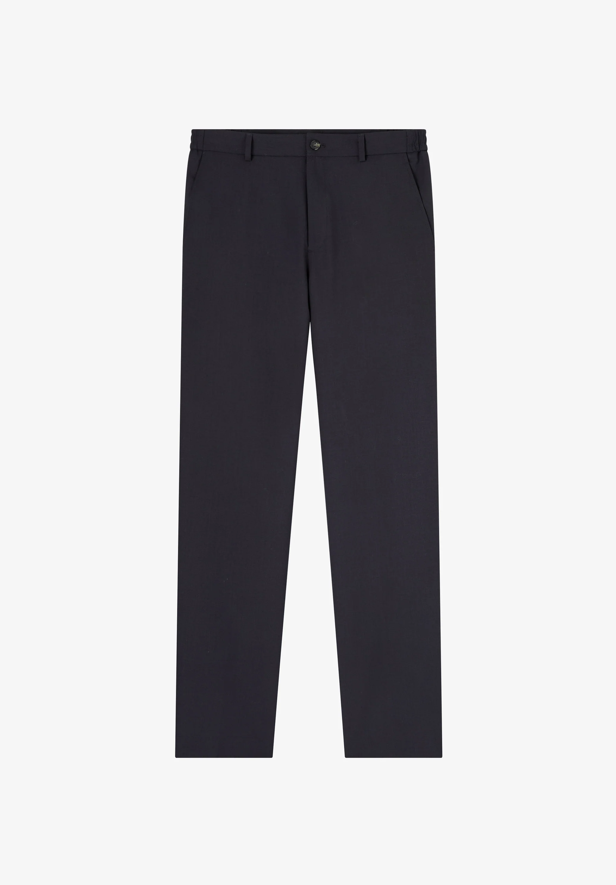 Pantalon bleu marine en coton bio - Dark navy