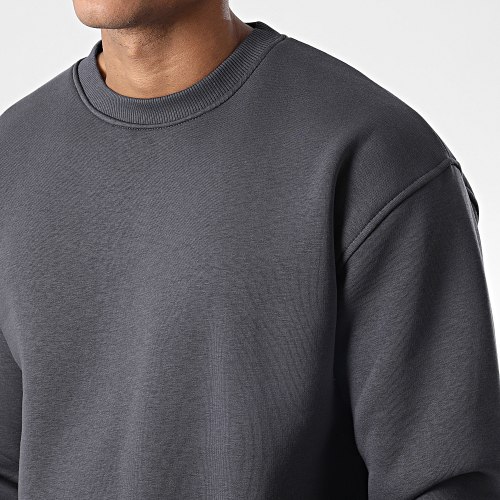 Sweat Crewneck 8902 Gris Anthracite