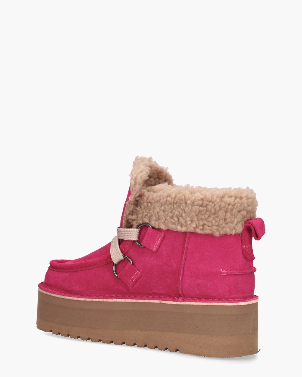 Gioia Saar Roze Dames Veterboots