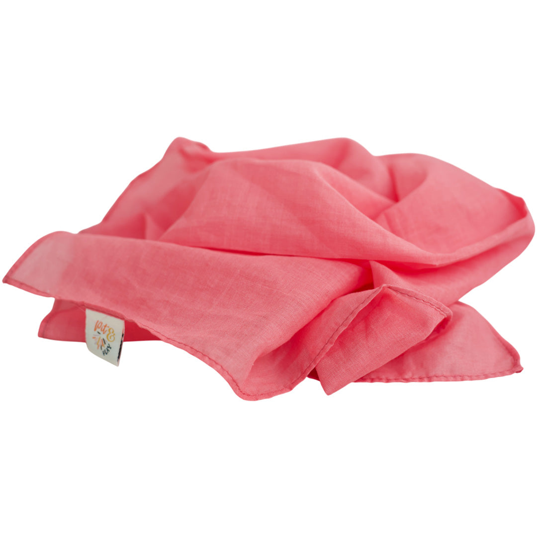 pit and play speeldoek pastel - roze - 75x75 cm