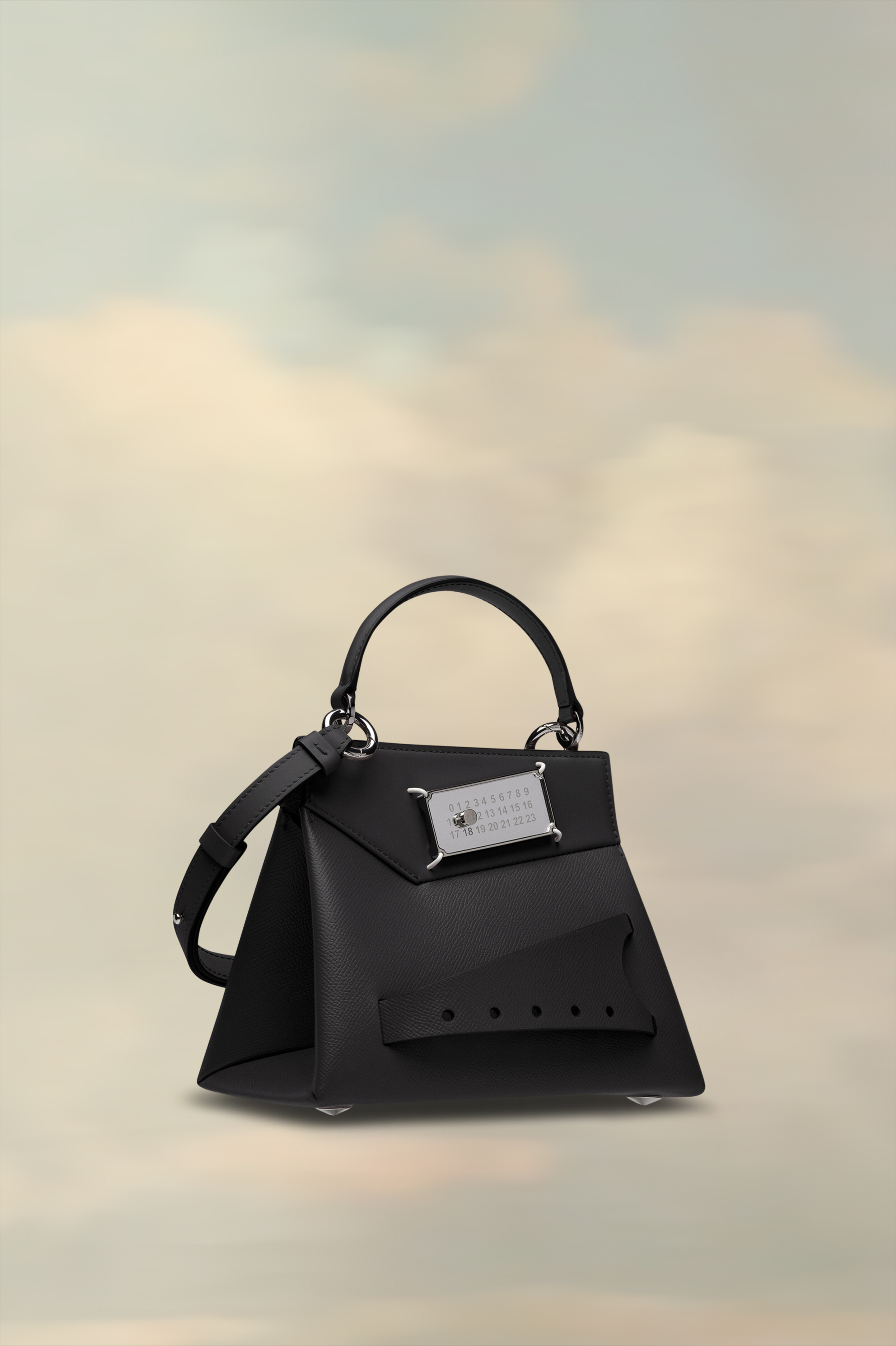Sac à main Snatched Petit noir en cuir Noir