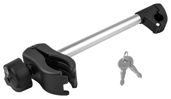 Eufab -  Porte-vélo Eufab : Fixe-cadre À Pince Long Amovible Ø 25   30 Mm Antivol - Porte-vélos Eufab
