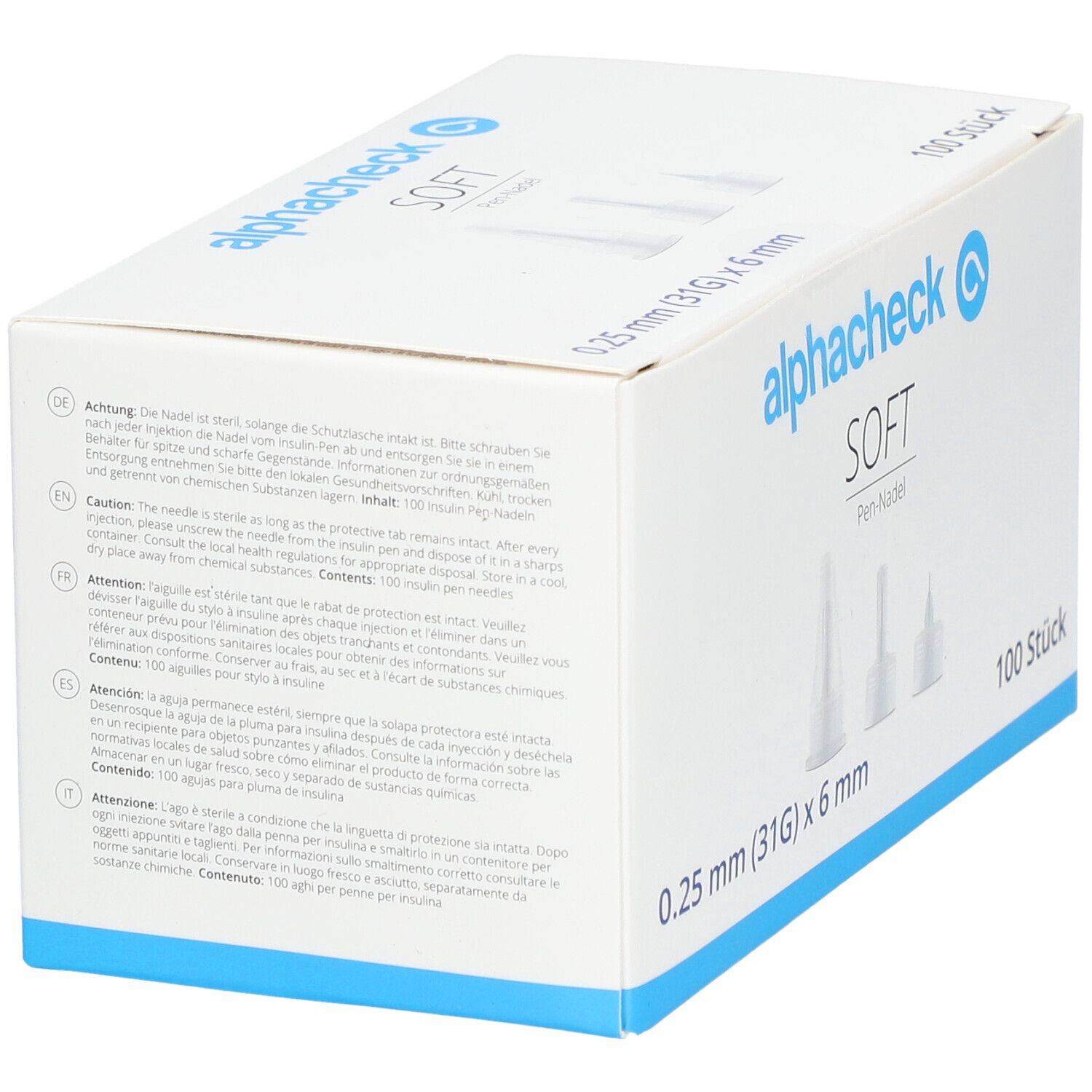 alphacheck soft Pen-Nadeln - Komfortable und sichere Injektion