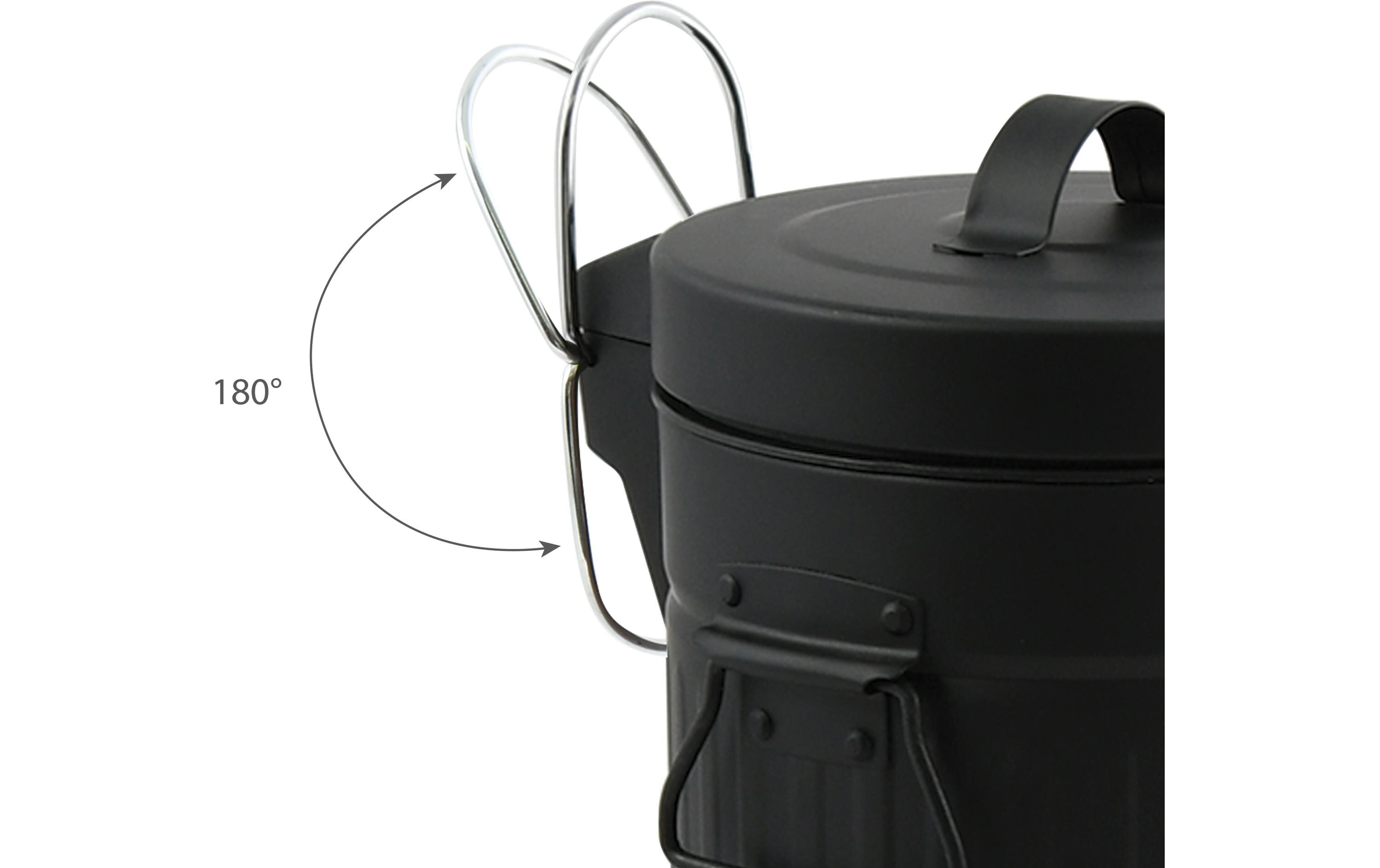 Kosmetikeimer Habana 3 l, SchwarzTreteimer