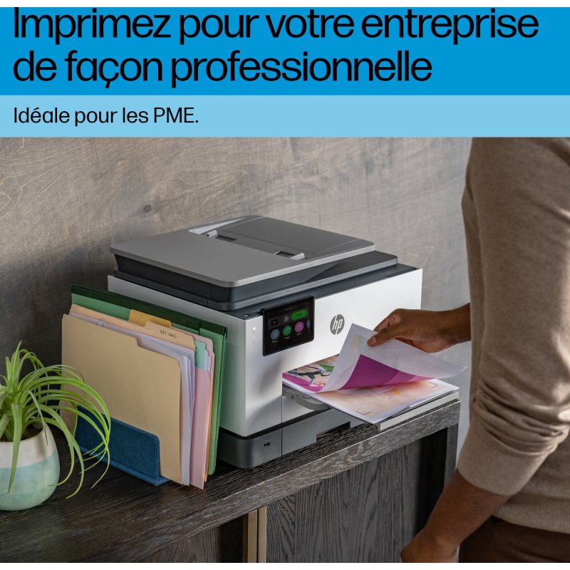 HP OfficeJet Pro Par 9132e Sans fil All-in-One Couleur Imprimante, Instant Ink; Impression recto-verso