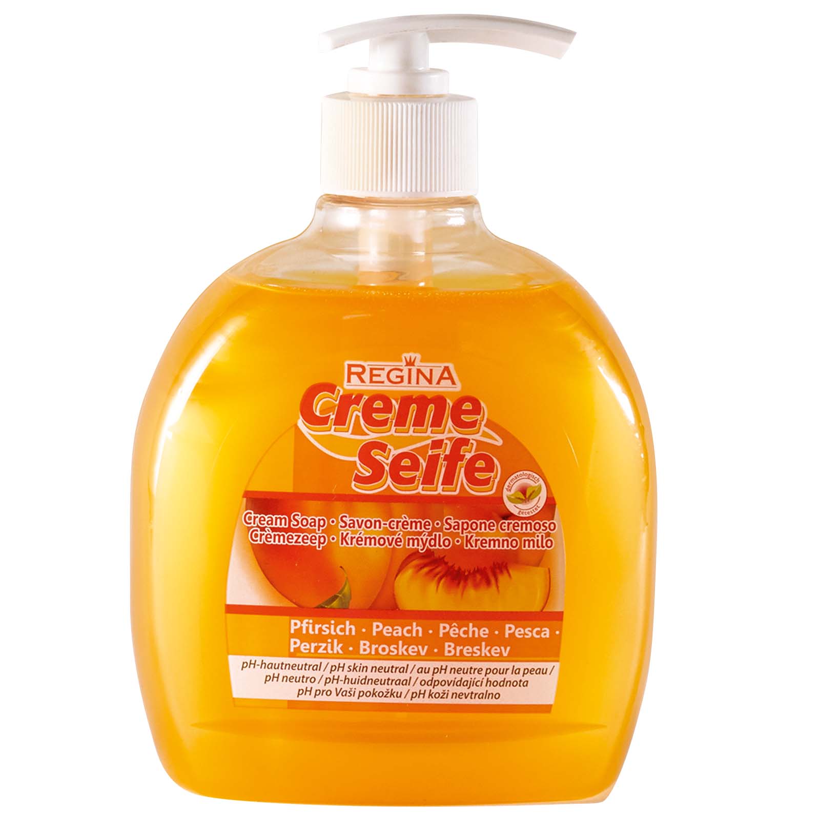 Cremeseife - Spenderflasche - Pfirsich