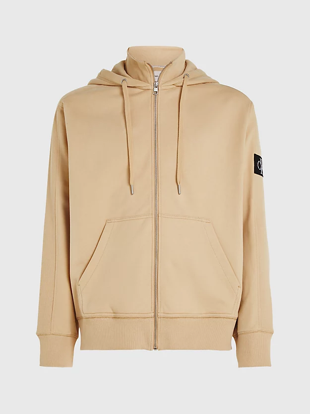 Moletom oversized com zíper frontal