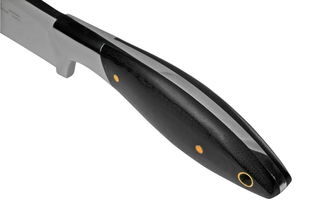 PUMA IP Farkas 846067 zwart micarta, vaststaand mes