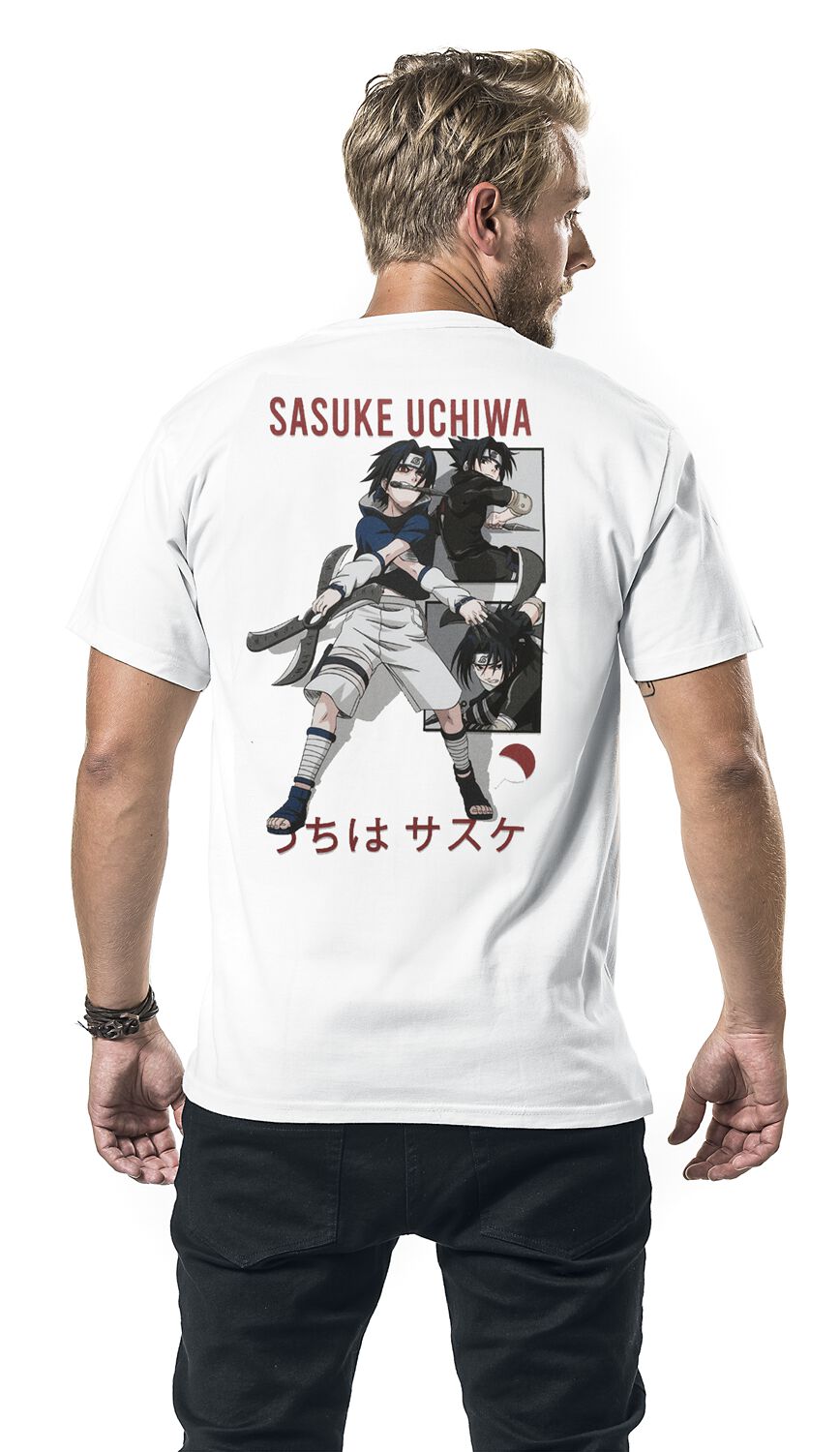 Sasuke Uchiwa - Attack | Naruto T-Shirt Manches courtes