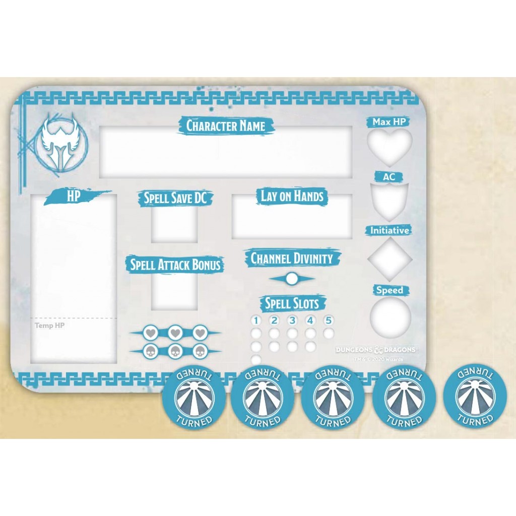 D&D - Paladin Token Set