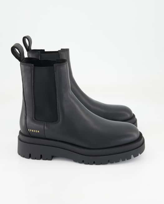 Copenhagen Studios CPH1004 Chelsea Boots in Schwarz