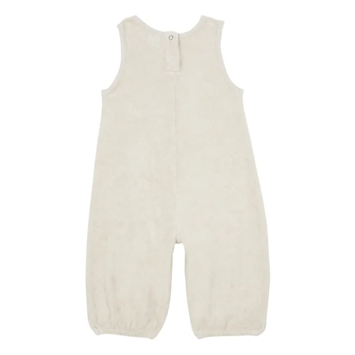 Numero 74 Combishort Coton Bio Stef  | Blanc cassé