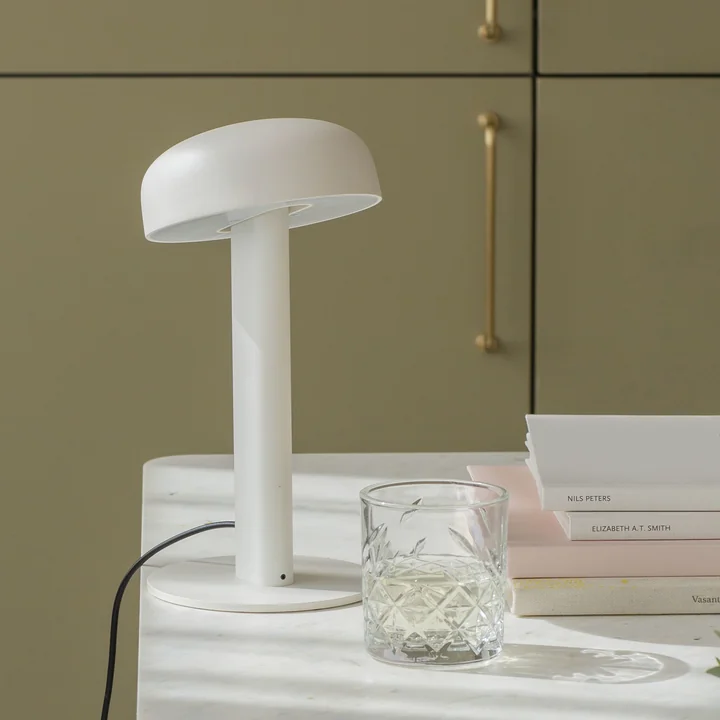 TipToe - NOD Tischleuchte LED, eukalyptusgrau