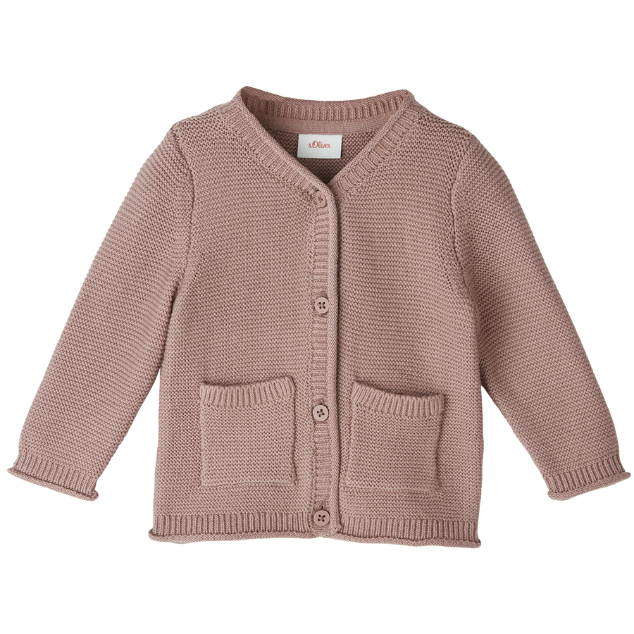 s.Oliver Strickjacke lilapink