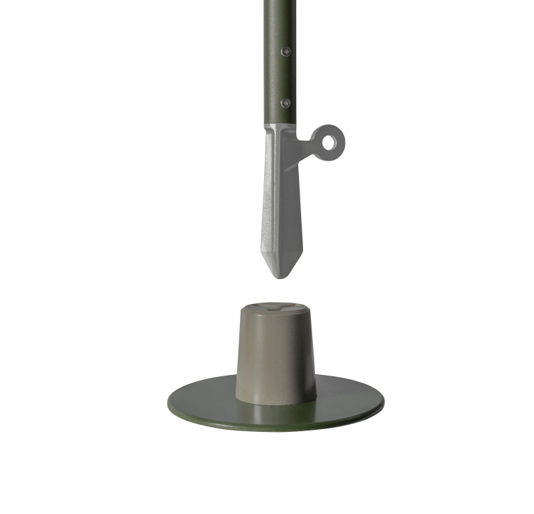 Weltevree Sticklight portable vloerlamp LED oplaadbaar flesgroen
