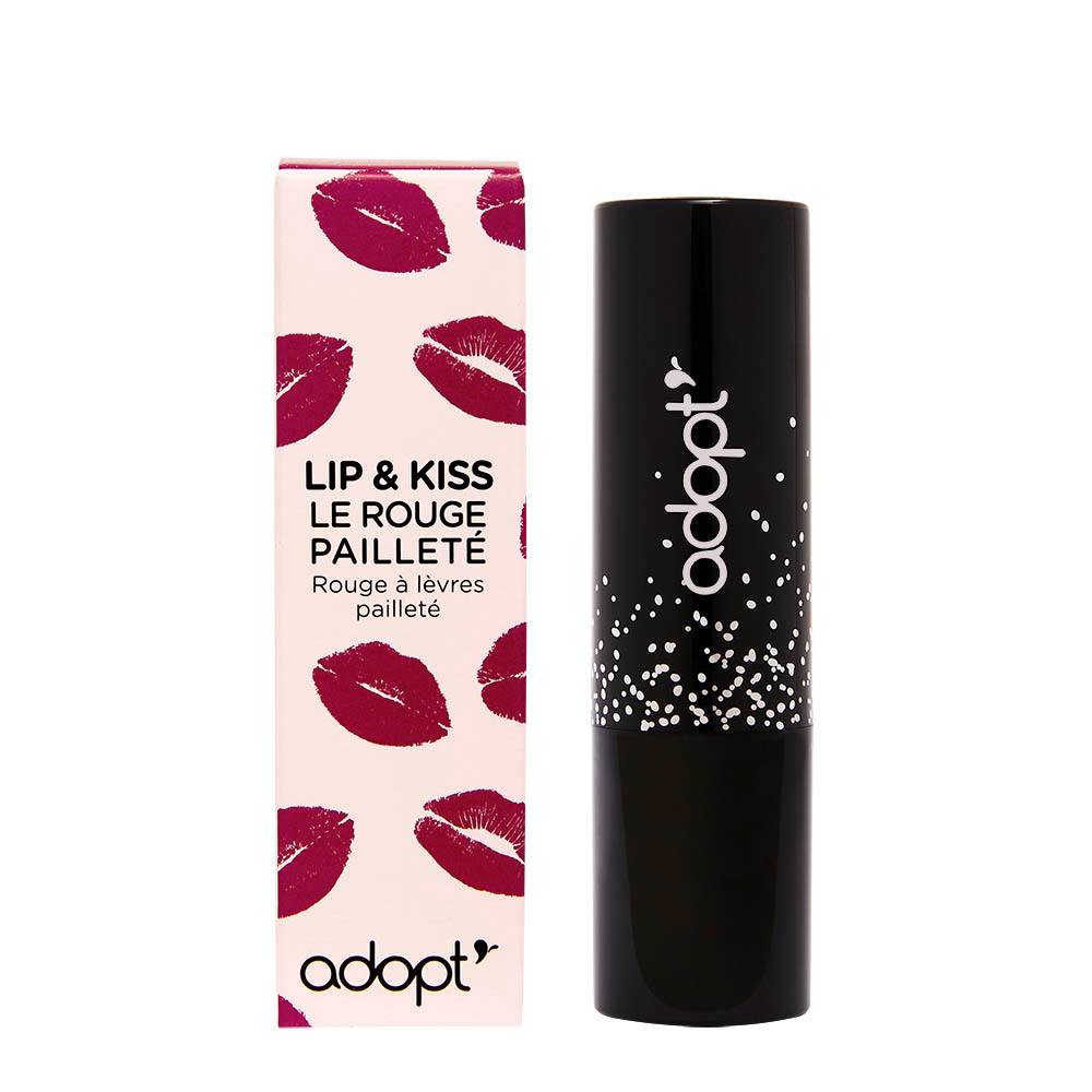 Lip & kiss pailleté Rouge à lèvres pailleté
