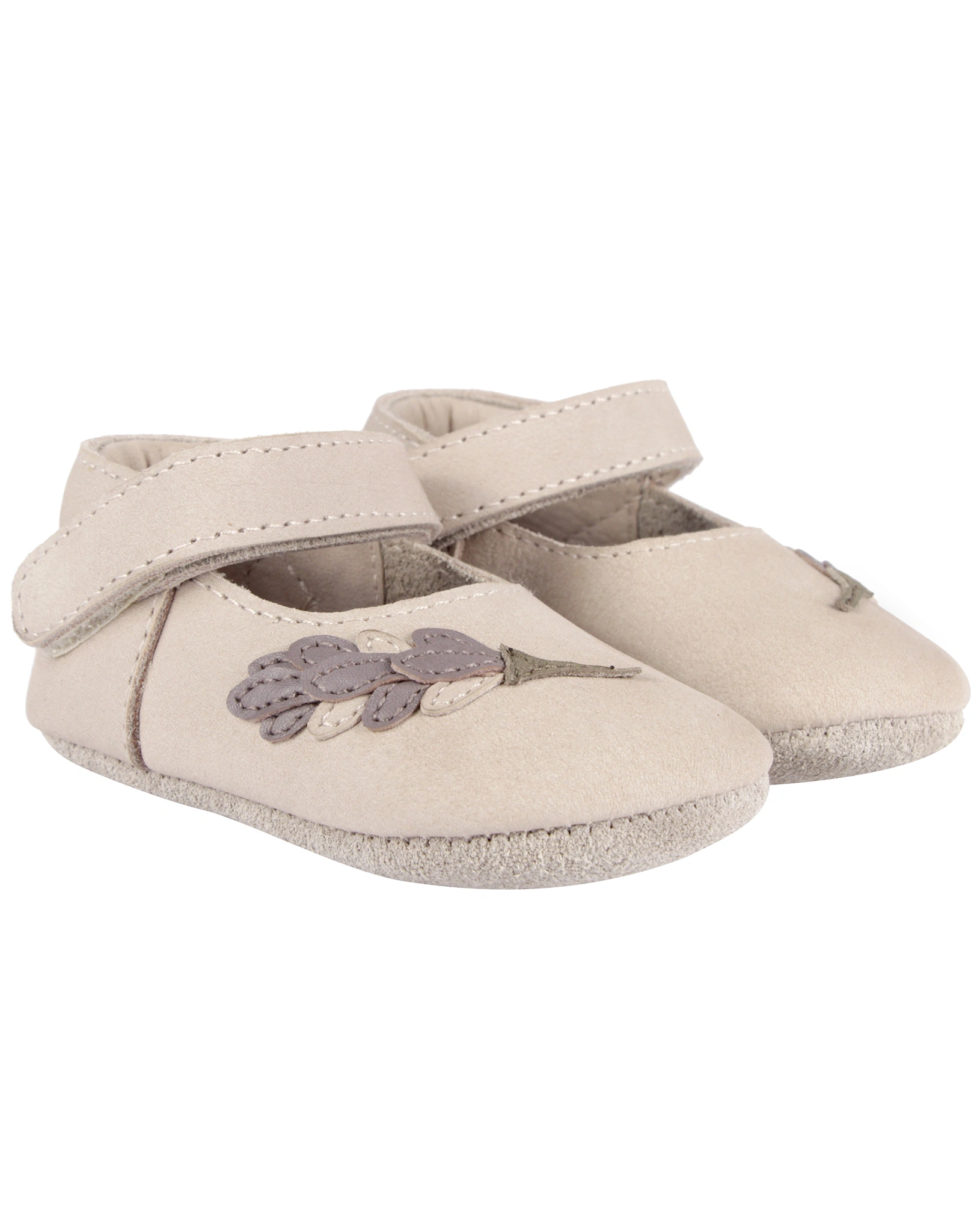 Krabbelschuhe ISEL - LAVENDER in lilac