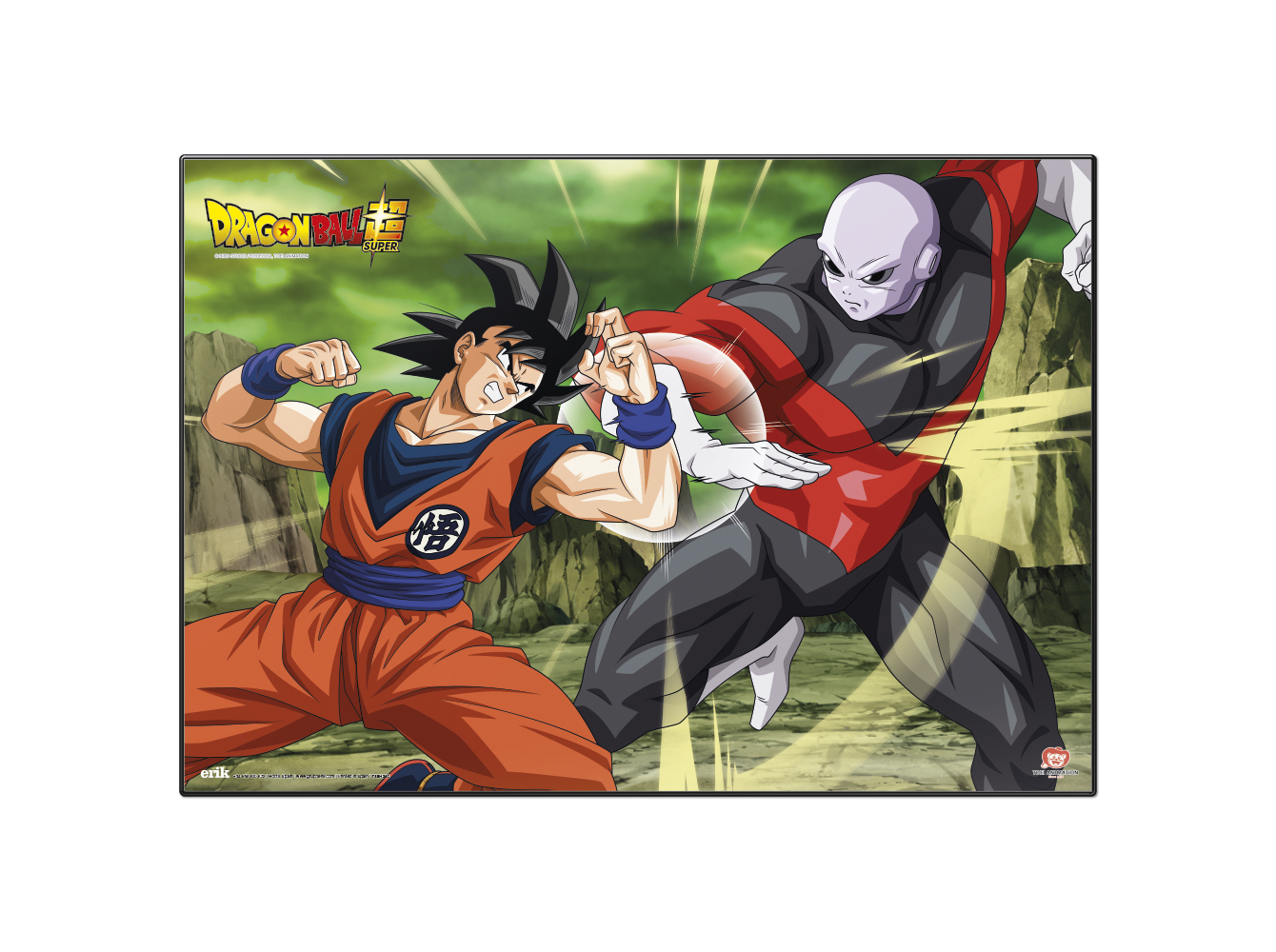 BASE DE SECRETÁRIA DRAGON BALL PLASTIFICADA 35X50CM