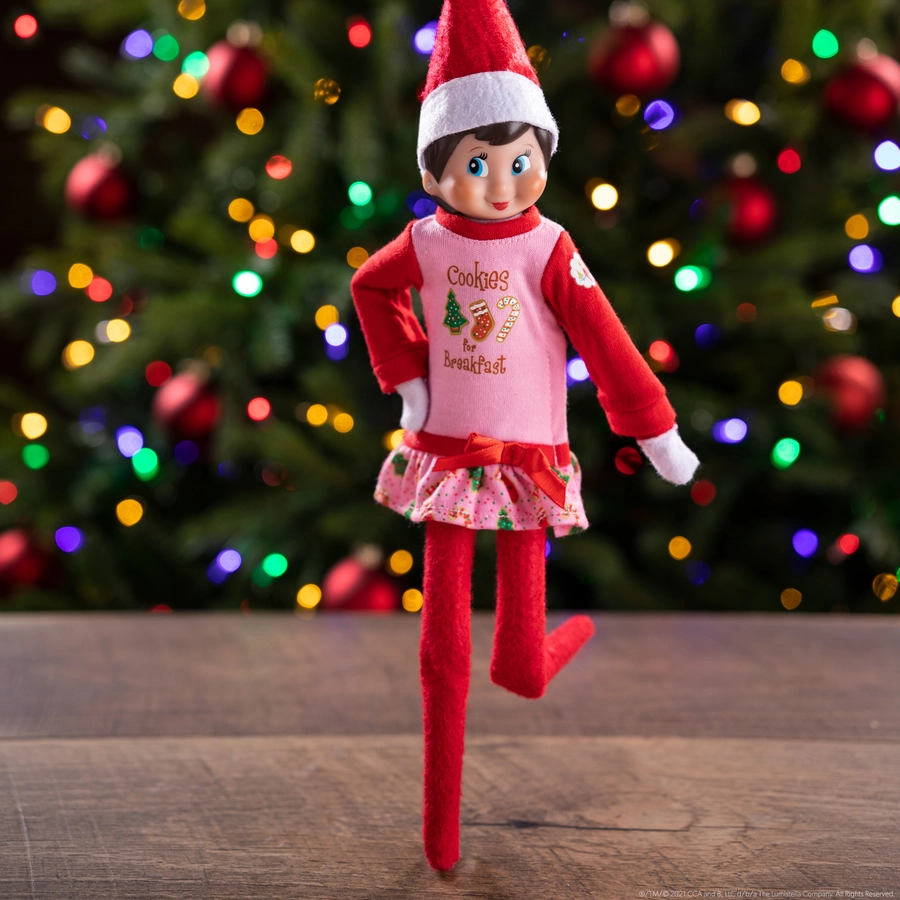 Elf on the Shelf The Elf on the Shelf® Elf Outfit - Cookies Nachthemd Mehrfarbig