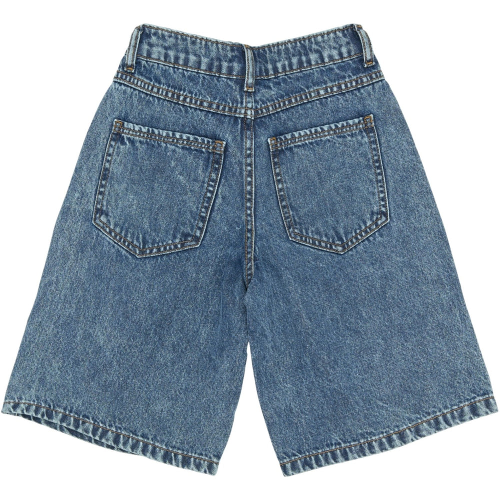 Køb The New Light Blue Denim Tnsvende Long Baggy Fit Denim Shorts