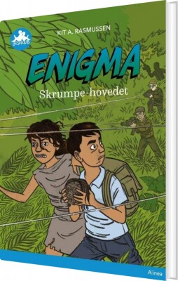Enigma, Skrumpe-Hovedet, Blå Læseklub - Kit A. Rasmussen - Bog