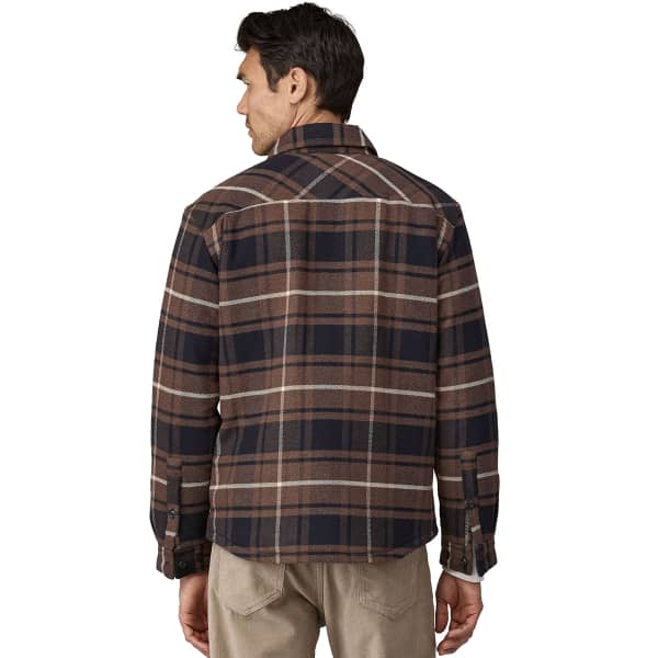 Chemise PATAGONIA M'S LW INSULATED FJORD FLANNEL SHIRT MOLASSES BROWN