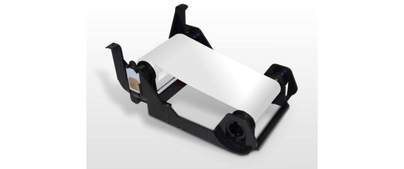 Farbband 800011-109 / ZXP Series 1Farbbandkassette, weiss/monochrom