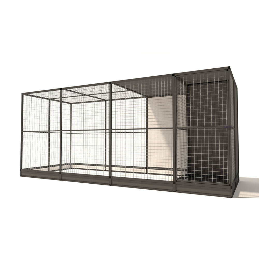 Glorenza Evi - Kattenren - Antraciet - 193x176x449 cm