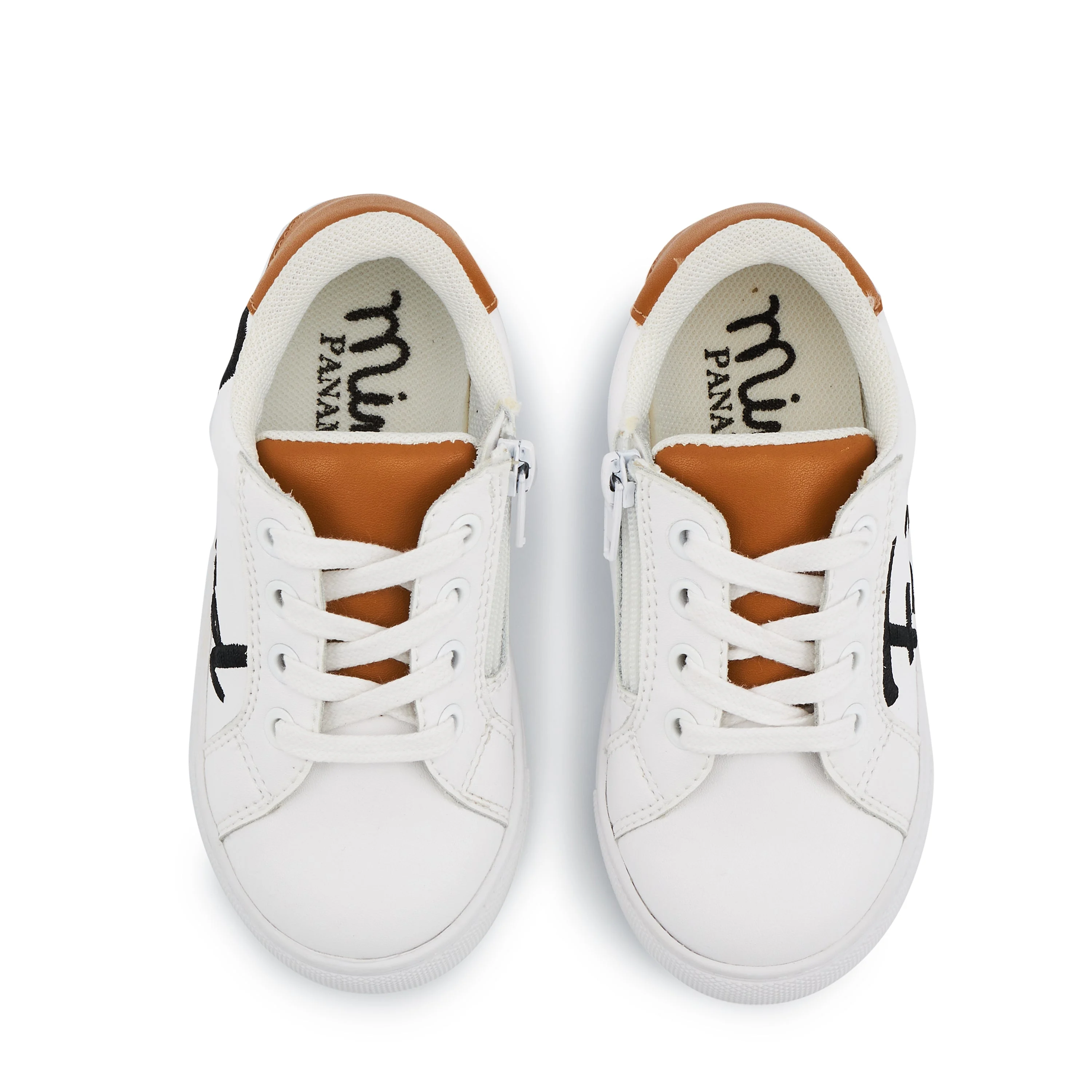MINI SIMONE GRAND FRÈRE - Sneakers en cuir | Blanc