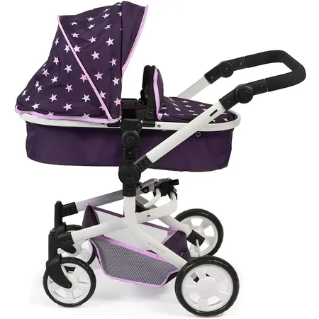 Bayer Chic Kombi-Puppenwagen Mika Star lila