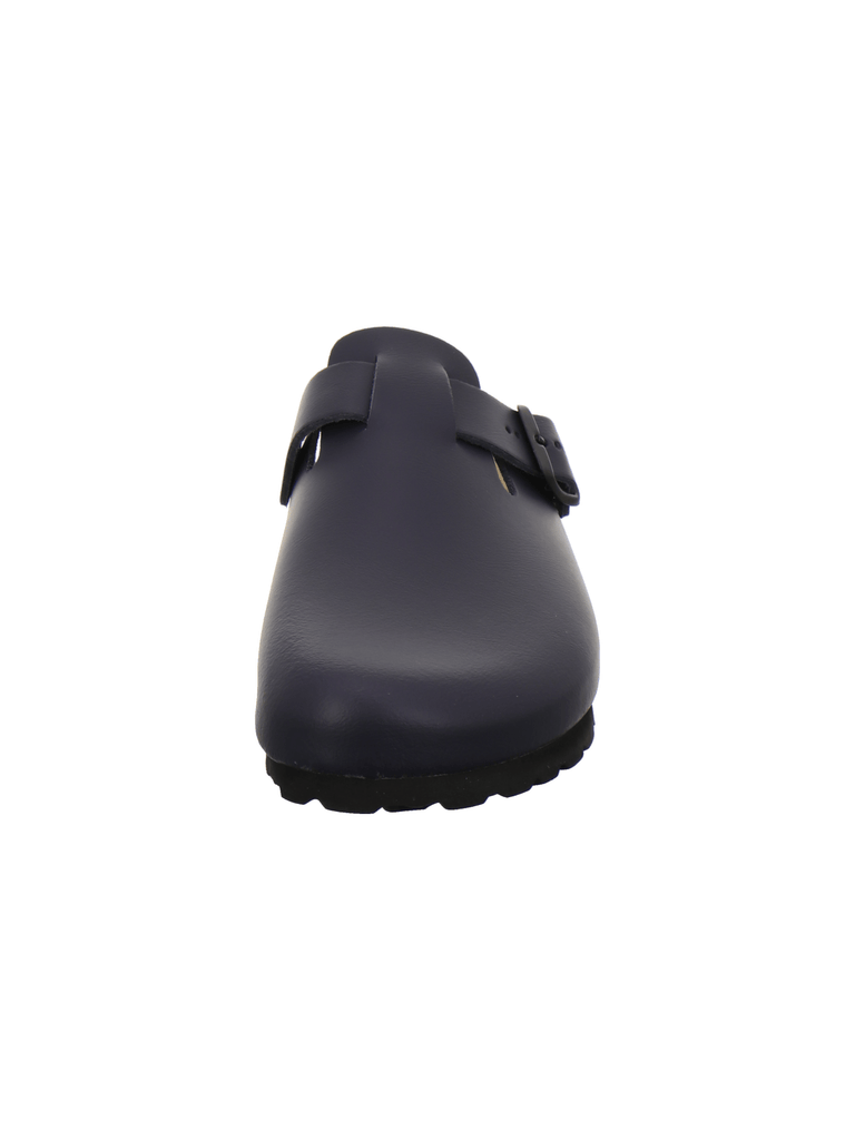 Clogs Damen Leder navy
