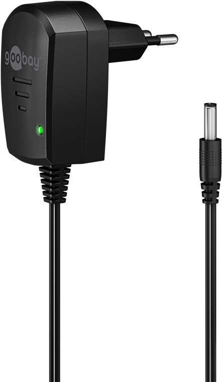 (5W/1A) Universal Ladegerät Netzteil AC/DC 5V (64982) - Schwarz