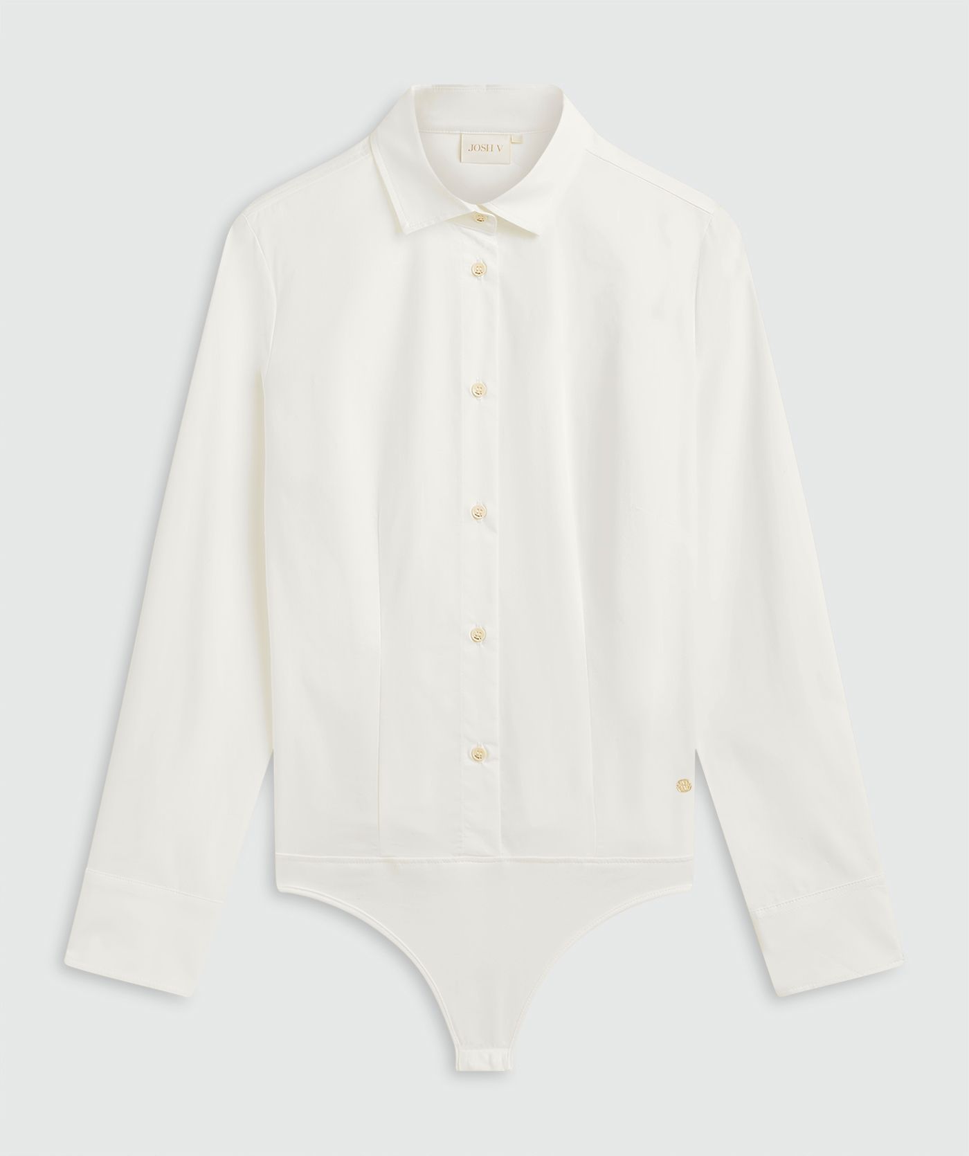 JV-GAEL fitted body blouse - off white
