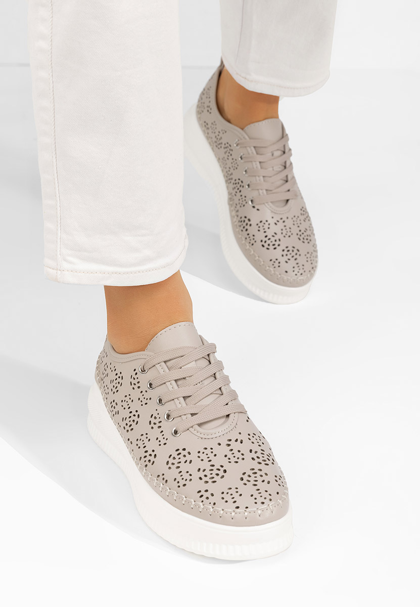 Chaussures casual femme kaki Maryella
