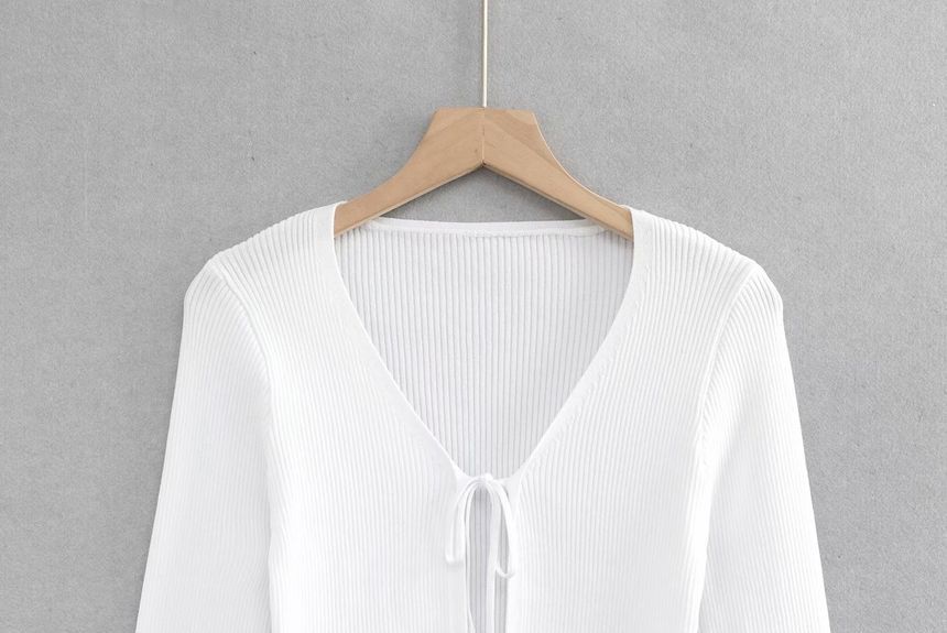 JOWI - Cropped Cardigan met Striksluiting
