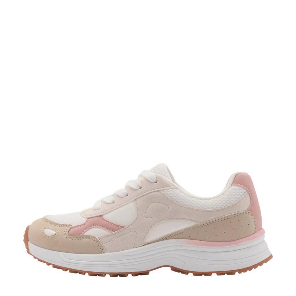 Mango Kids chunky sneakers pastelroze