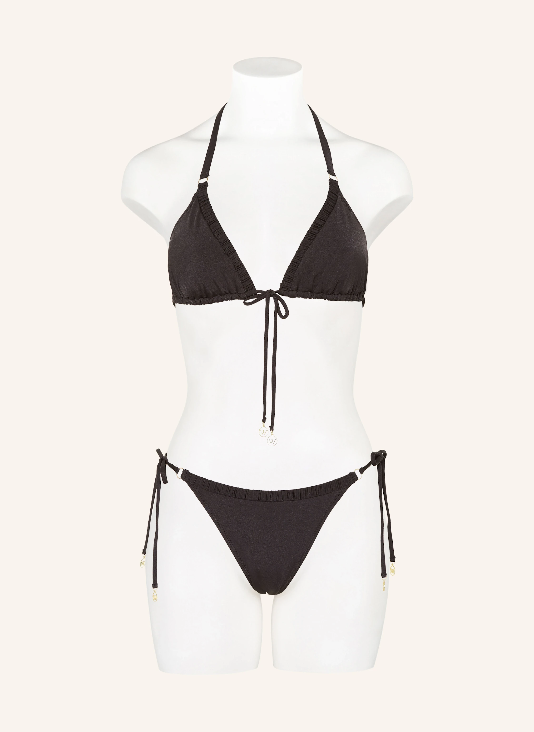 watercult Triangel-Bikini-Top SHIMMERING SOLIDS